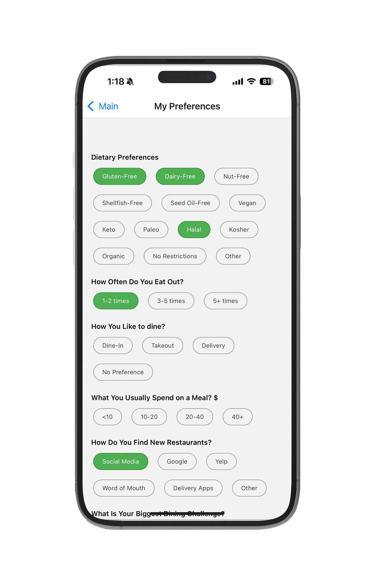 Advanced Search Filters